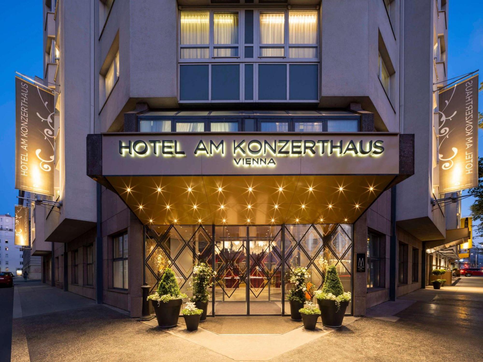 호텔 암 콘체르트하우스 비엔나 - M갤러리 외부 사진